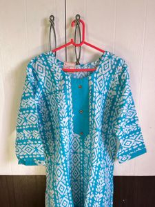 Blue Kurta Set