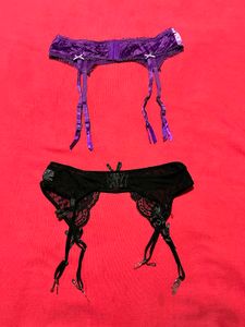 Sexy Lace Garter Belt Combo (Set of 4)