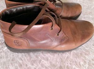 Stylish Brown Leather Casual Shoes for Men