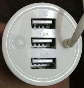 Portronics - 3 USB Port Charger with Micro Cable