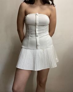 white dress