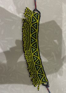 Tribal Queen Beaded Choker