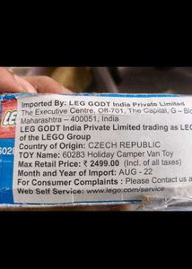 LEGO City Holiday Camper Van