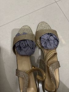 Golden New Heels