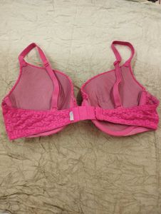 Pink Lace Push-Up Bra✨