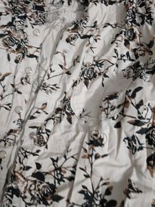 Off White Half Sleeves Shirt