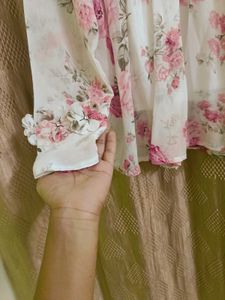 Floral Chiffon Top