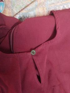 UpTownine Wine Colour jumpsuit