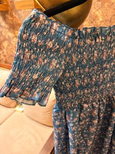 Floral Off-Shoulder Dress