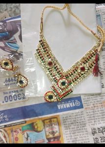 Jewellery Set necklace for festival diwali