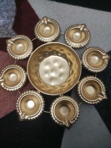 T-light Rangoli Diya