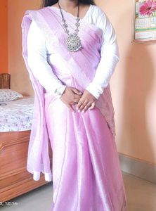 Beautiful Magenta saree💜