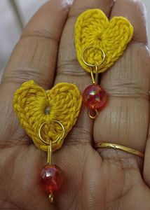 Crochet Hand Made Earrings