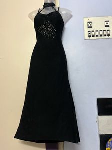 Yk2 Pinterest Black Designer Long Piece