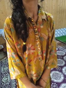 Floral Print Caurt Set For 10 To 14 Year Old Girls