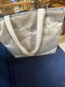 Embroidered big Tote Bag