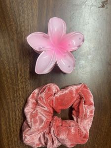 Pink Hair Accessories Set