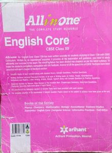 All In One English Core CBSE Class XII
