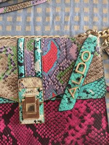 🔴 Price Drop 🔴Aldo Snake Print Crossbody Bag