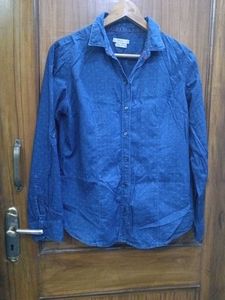 Blue Printed Shirt