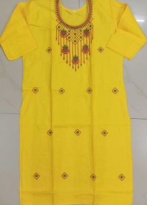 New Pure Cotton Kurti