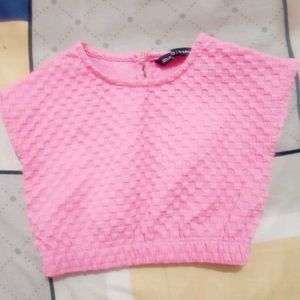 Bubblegum Pink Textured suit