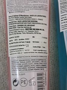 SensibioGel Moussant Cleanser &amp; Atoderm Shower Gel