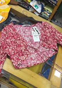 Original Zara Floral Crop Top