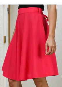 Stylish Pink Ethnic Skirt