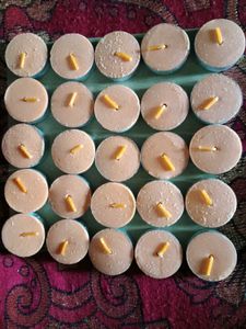 Unscented Tea Light Candles Pack of 75