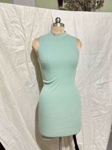 Turtle Neck Body Con SHEIN mini Dress🪴