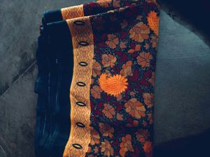 Saree With Unstitched Blouse..