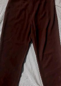 Brown Casual Pants