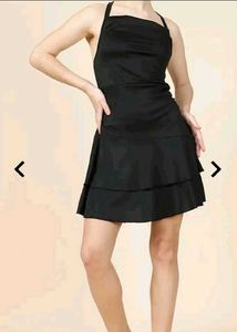 Chic Black skater dress