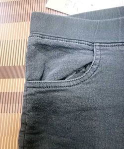 Comfy Charcoal Black Jeggings
