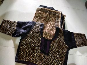 Black Saree 🖤