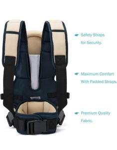 MOM&#39;S PRIDE 3 in 1 Baby Carrier Ergonomic Adjustab