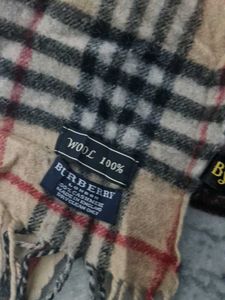 Orignal Burberry Wool Scarf