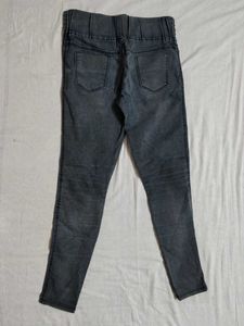 ❗ CLEARANCE ❗ Stylish High-Waisted Charcoal Jeans