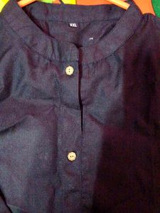 New Black Kurta