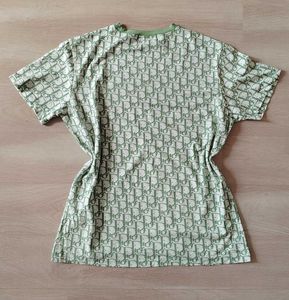 Vintage Dior green Monogram Logo T-shirt&#39;s