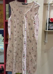 Floral Print Sleeveless Dress