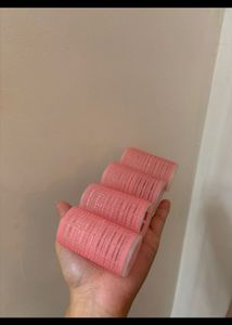 Pink Hair Rollers