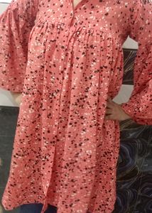 Brand New Shirt Frill Top