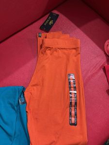 Stylish Orange Leggings