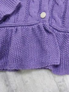 Ralph Lauren Cute Purple Cardigan