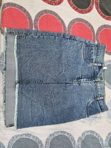 Blue Denim Skrit