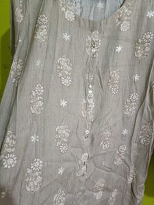 Elegant Floral Kurta