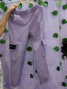 Lilac Patchwork Hoodie and joggers combo