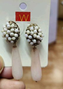 Beaded Teardrop Earrings